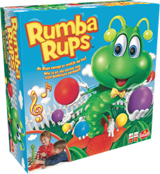 Jeu éducatif Rumba Rups en carton pour enfants dès 3 ans