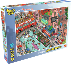 Goliath puzzle Amsterdam - That's Life City Edition 1000 pièces