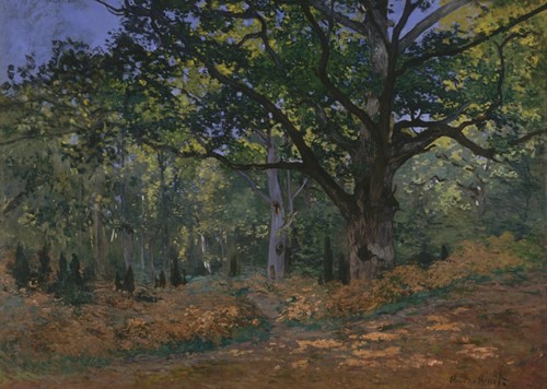 Grafika Claude Monet: Fontainebleau, 1865 - 24 Teile