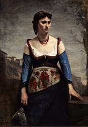 Grafika puzzle Jean-Baptiste-Camille Corot Agostina 1866 - 300 pièces puzzle enfant