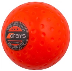Grays balle de hockey Astrotec Ball X 6 orange - hockey sur gazon 5.5oz