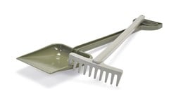 Dantoy Green Garden Shovel 50 cm & Rake 42 cm