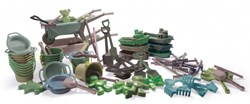 Dantoy Green Bean ensemble de jeu sable et eau 80 pièces écologique