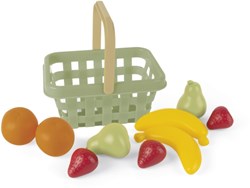 Dantoy panier de fruits jouet Green Garden - jouet durable 10 pièces