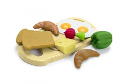 Dantoy Green Garden set petit-déjeuner - jouet bioplastique 10 pièces