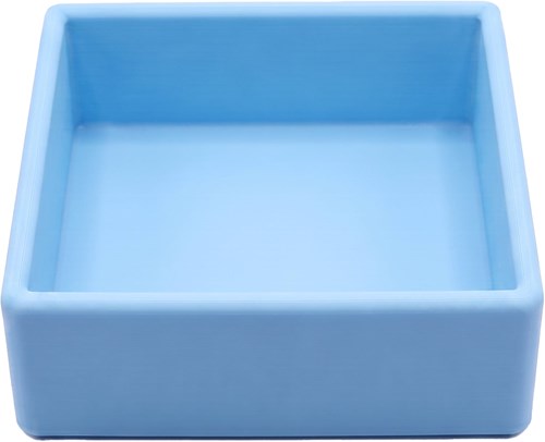 Grennn carré d'insertion bac sensoriel bleu pastel - jouet éducatif-2