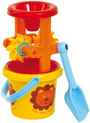 Gowi jouets seau et moulin - plaisir à la plage et dans le bac à sable