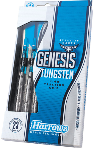 Harrows fléchettes Genesis tungstène steeltip 22g - jeu de précision