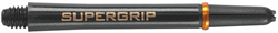 Harrows Supergrip Darts Shafts - Black/Gold - Medium