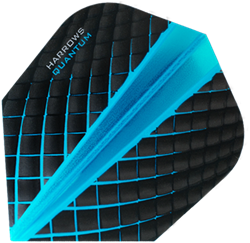 Harrows 100 Micron Quantum Flights Set - Charcoal/Royal -