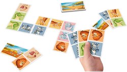Haba Domino Junior Safari jeu de cartes pour enfants - jouet éducatif