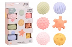 Johntoy Balles de motricité et de sensibilisation (bioplastique)