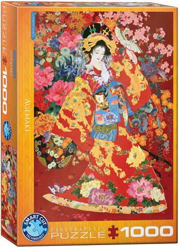 Eurographics puzzle Agemaki - Haruyo Morita - 1000 pièces - Art japonais-2
