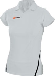 Grays maillot de hockey femme G750 blanc bleu marine L vêtement sport