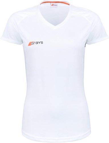 Grays maillot de hockey Apex 650 femme blanc taille L vêtements de sport