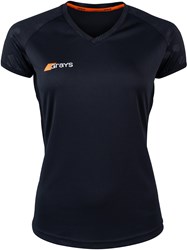 Grays maillot de hockey Apex 650 femme noir XL - vêtement sport hockey