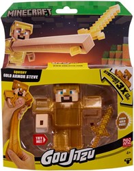 Heroes of Goo Jit Zu figurine Minecraft Gold Armor Steve jouet