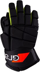 Grays gant de hockey Linestopper - noir jaune - taille Large - gauche