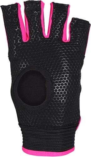 Grays gant de hockey Pro noir rose medium LH - accessoire hockey