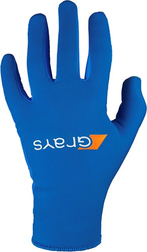 Grays gants de hockey Skinful Pro bleu foncé rouge XXXS grip