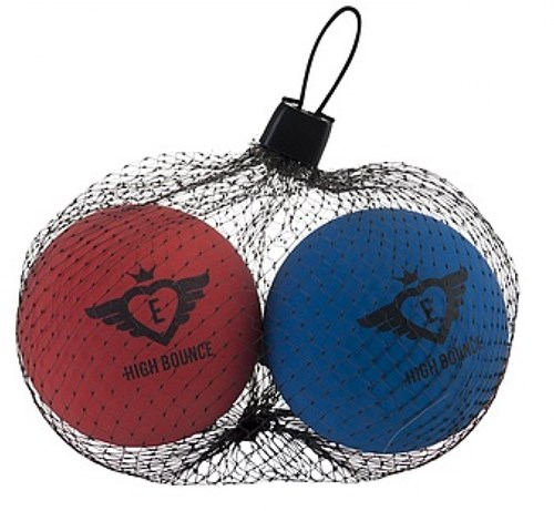 Angel Sports balles rebondissantes jouet rouge et bleu en filet-2