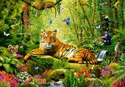 Castorland Seine Majestät der Tiger - 500 Teile