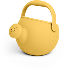 Bigjigs arrosoir en silicone - Jaune miel - Jouet de jardin pour enfants