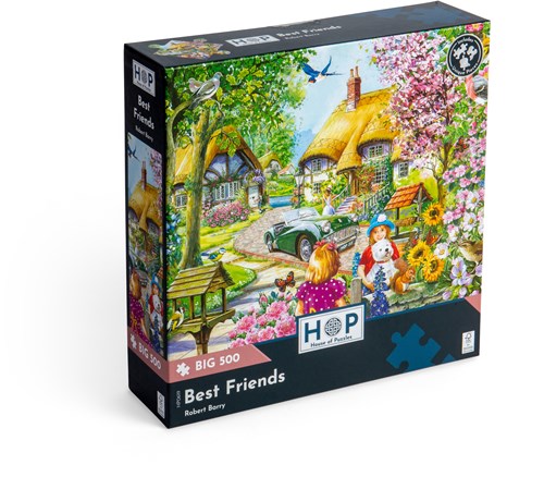 House of Puzzles puzzle Best Friends 500 pièces XL carton-2