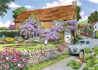 House of Puzzles puzzle Wisteria Cottage 250 grandes pièces