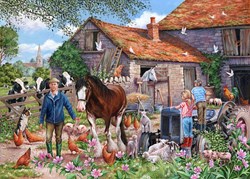 House of Puzzles puzzle MacDonalds Farm 500 XL pièces ferme