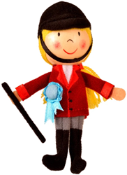 Fiesta Crafts >Horse Rider Finger Puppet (6)