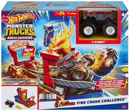 HOT WHEELS MONSTER TRUCKS BASIC ARENA PLAY SETS ASSORTED