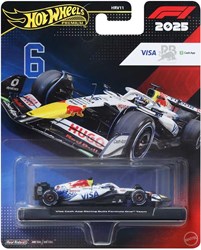Hotwheels Premium F1 Racecar Racing Bulls Isaac Ha