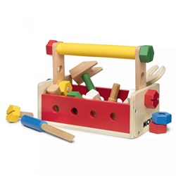 Micki boîte à outils en bois set de construction jouet 25 pièces