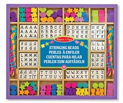 Melissa & Doug Perles alphabet en bois 