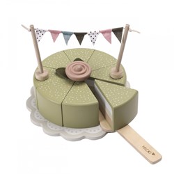 Micki gâteau de princesse en bois jouet - jeu de rôle éducatif gâteau