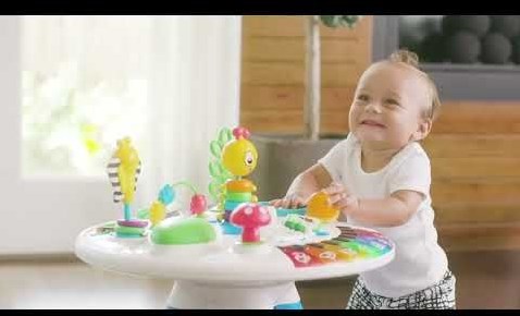 Baby Einstein table d'activités Around We Grow 4-en-1 Discovery Center-3