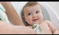 Ingenuity siège de bain bébé gris - réducteur de bain confortable antidérapant-3