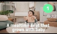 Ingenuity rehausseur bébé 2-en-1 siège - Mist - multifonction-3