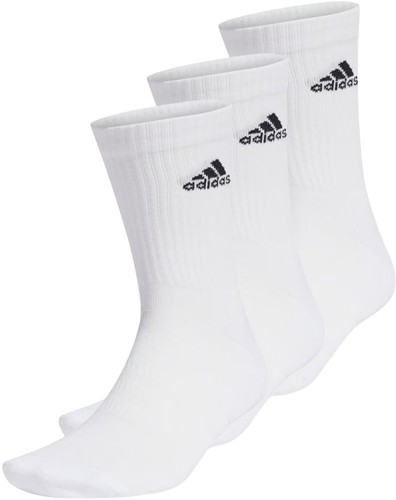Adidas chaussettes de sport crew blanches - chaussettes confortables pour adultes
