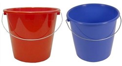 Huishoudemmer 5 ltr rood groen of blauw