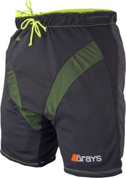 Grays sur-short gardien hockey noir jaune fluo Large confort