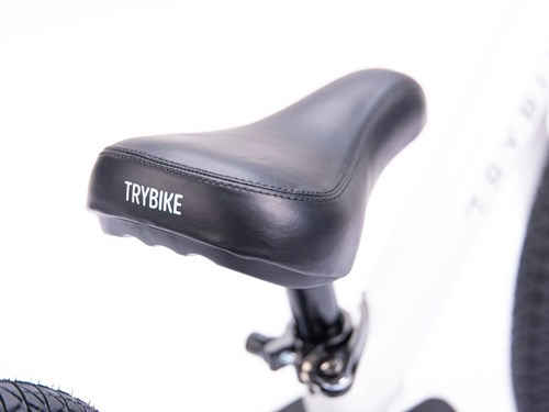 Trybike loopfiets Steel wit - tweewieler