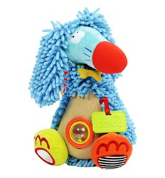 Dolce Toys Peluche d'activité classique Afghan hound Alfonso - 32 cm