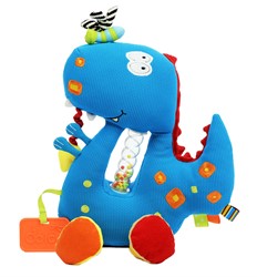 Dolce Toys Jouet en peluche d'activité classique dinosaure Diego - Moyen