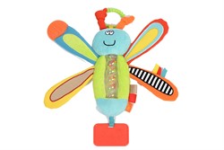 Dolce Toys Peluche d'activité classique libellule Dipsy - 21 cm