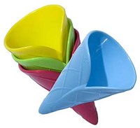 Spielstabil jouet de sable cornet de glace pastel – moule à sable pour enfants