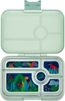 Yumbox boîte à lunch Bento box 5 compartiments XL verte étanche pour adultes
