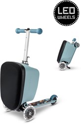 Micro valise trottinette enfant LED Patch & Play Frosty Blue bagage