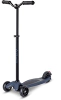 Micro trottinette Kickboard Reloaded bleu avec guidon réglable et lumière